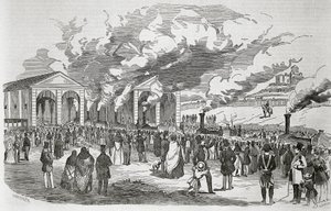 Inauguración de la línea ferroviaria Madrid-Aranjuez, 9 de febrero de Spanish School