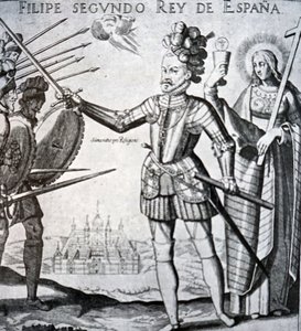 Felipe II de España de Spanish School
