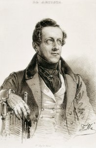 Retrato de Ángel de Saavedra y Ramírez Baquedano, duque de Rivas de Spanish School