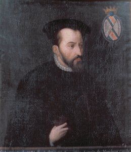 Retrato de Antonio de Mendoza, c.1534 (óleo sobre lienzo) de Spanish School