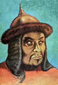Retrato de Genghis Khan (Temudjin)