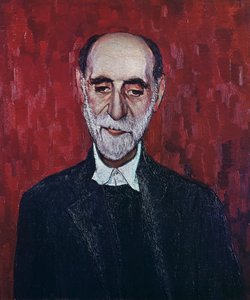 Retrato de Juan Ramón Jiménez (Moguer) de Spanish School