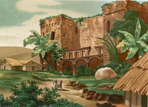 Ruinas del castillo de Colón en Santo Domingo