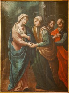 Santuario (Santuario de Queralt). La iglesia. Interior. Pintura. Siglo XIX de Spanish School