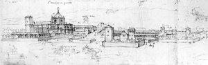 Boceto del paisaje urbano de Granada de Spanish School