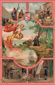 Historia Española - Frontispicio de Spanish School