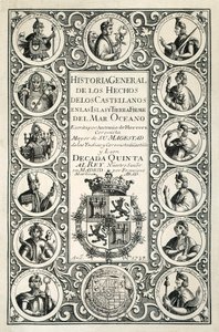 Colonias españolas en América, grabado de Spanish School