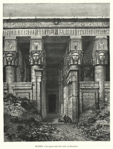 Templo de Hathor, Dendera, Egipto de Spanish School
