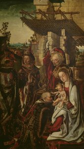 La Adoración de los Magos de Spanish School