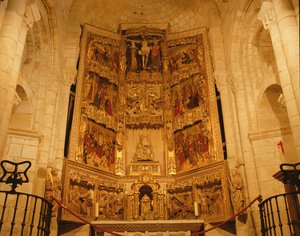 El Retablo en la Iglesia Colegiata de Spanish School
