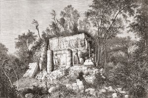 El Juego de Pelota, Chichén Itzá, Yucatán, México de Spanish School