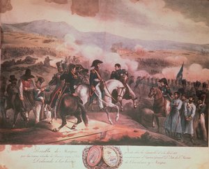 La batalla de Maipú el 5 de abril