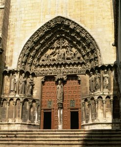 La Portada del Sarmental, transepto sur, c.1235