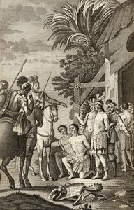 La conquista española de Chile por Alonso de Ercilla, de 