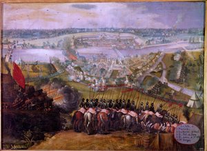 El asedio de Maestrich por los españoles en 1579. El asedio de Maastricht (o Maestricht) en los Países Bajos fue un episodio de la Guerra de los Ochenta Años (1568-1648) que vio el ascenso de las provincias del norte de Spanish School