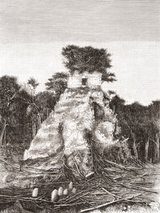 Tikal, Guatemala, América Central: El Templo del Jaguar