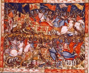 Guerra de Troya: las hazañas de Héctor (detalle) de Spanish School