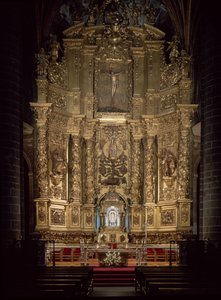 Vista del altar mayor de Spanish School