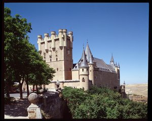 Vista del alcázar de Spanish School