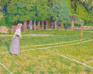 Tenis en Hertingfordbury, 1910