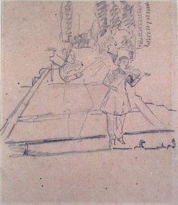 Los Músicos en las Candilejas, c.1910 de Spencer Frederick Gore