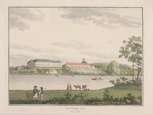 Castillo de Augustenborg en la isla de Als de Søren L. Lange