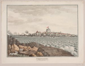 Christiansø. Vista desde Græsholmen de Søren L. Lange