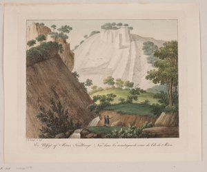 Una vista de las montañas de tiza de Møn de Søren L. Lange