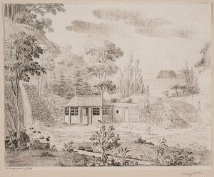 Una casa de baños en Liselund en Møen de Søren L. Lange
