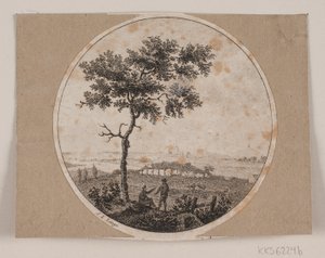 Un paisaje de Søren L. Lange