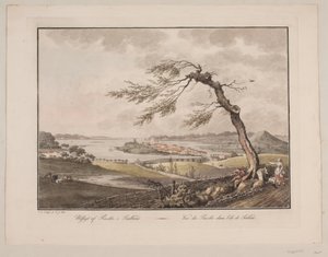 Vista de Præstø en Sjælland de Søren L. Lange