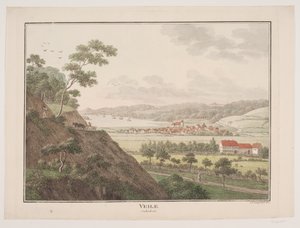 Vejle desde el noroeste
