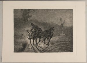 Carro de trabajo. Tarde de Søren Lund