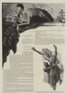 Ilustración para Los muertos vivientes, por Outram Tristram de St. George Hare