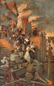 El Gran Incendio de Londres de Stanhope Alexander (after) Forbes