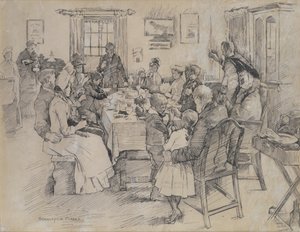 La salud de la novia de Stanhope Alexander Forbes