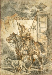 Lanceros en patrulla de Stanislas Grimaldi del Poggetto