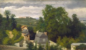 Vista en las afueras de Caen de Stanislas Lepine
