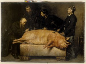 El experimento de la estricnina (un alcaloide muy tóxico extraído de la nuez vómica)