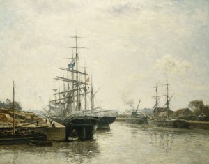 El estanque de Caen de Stanislas Victor Edouard Lepine