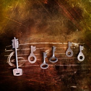 Teclas musicales vintage de Stanislav Aristov