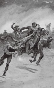 "Jueves negro", 6 de febrero de 1851 (litografía) de Stanley L. (after) Wood