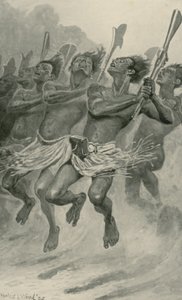 Una danza de guerra maorí