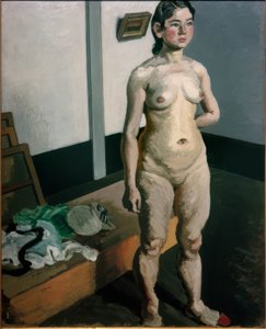 «Modelo posando» de Sōtarō Yasui