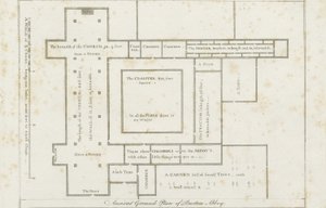 Abadía de Burton-upon-Trent: grabado de Stebbing Shaw