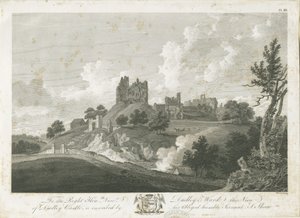 Castillo de Dudley: grabado, nd [1762-1802] de Stebbing Shaw