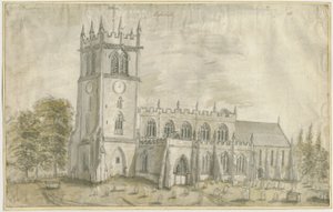 Iglesia de Eccleshall de Stebbing Shaw