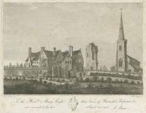 Hamstall Ridware - Iglesia y Casa Solariega