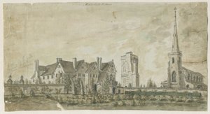 Hamstall Ridware - Iglesia y casa solariega
