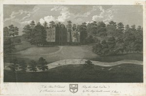 Prestwood Hall: grabado, nd [1762-1802]